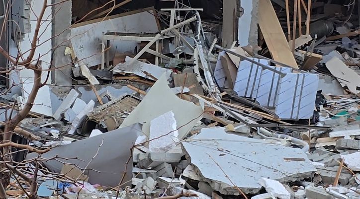 사진은 폭발 사고 현장의 모습. 연합뉴스