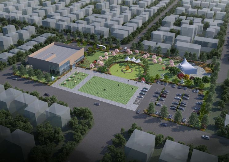 春川市立美术馆鸟瞰图。春川市提供