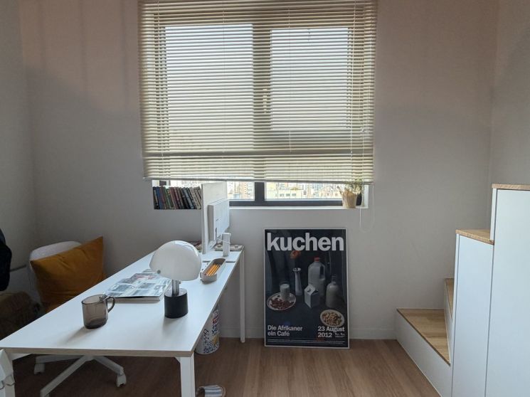 13일 찾은 마포구 상수동 에피소드 컨비니 홍대 전용면적 14.35㎡ 호실. 이지은 기자.