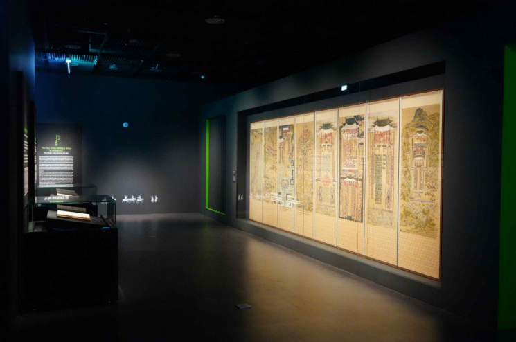 'That Day, Mars' Military Ceremony: The King's Army Revived by Light' Exhibition Hall Interior