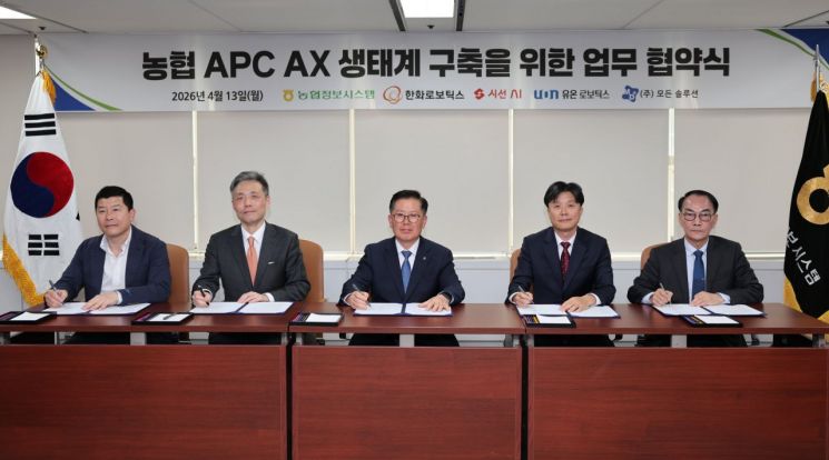 시선AI, 농협 APC AX·로봇 자동화 본격화…한화로보틱스 등과 5자 협력 체계 구축