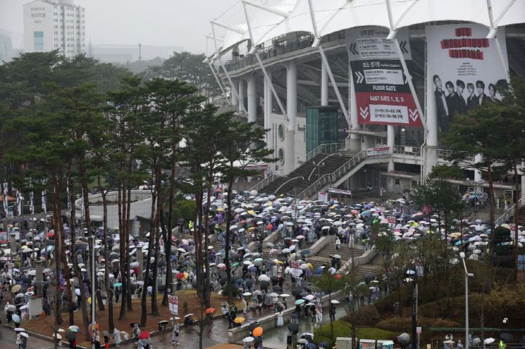 13만 아미 모인 고양시…‘BTS 월드투어‘아리랑’인 고양’ 성료. 고양시 제공