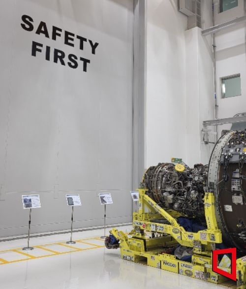 Inside Korean Air's Second Engine Test Cell (ETC). Photo by Youngchan Choi
