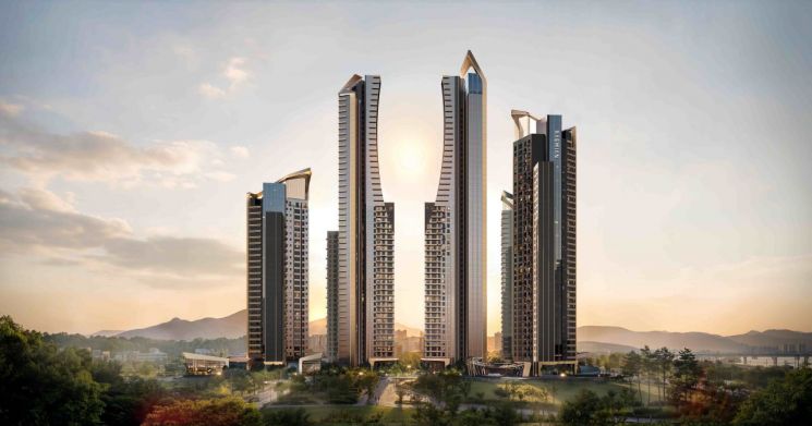 'Raemian Illucera' rendering. Samsung C&T Corporation