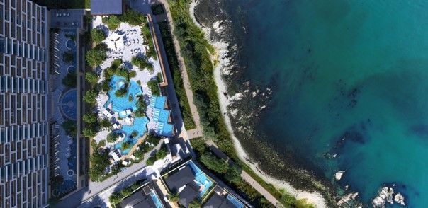 반얀트리 부산 해운대 조감도.