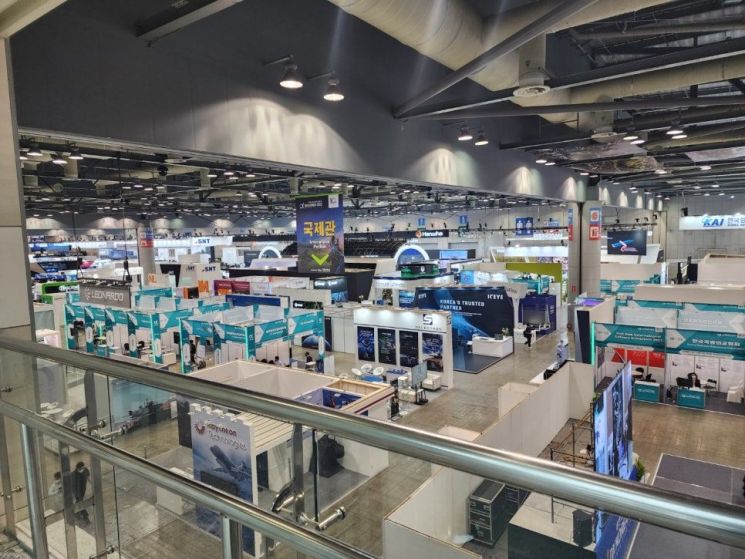 2022년 경기 고양시 킨텍스(KINTEX)에서 열린 DX KOREA전시회 전경.