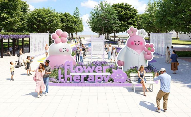 2026 Goyang International Flower Expo ‘Flower Therapy Garden’ Rendering. Provided by Goyang City