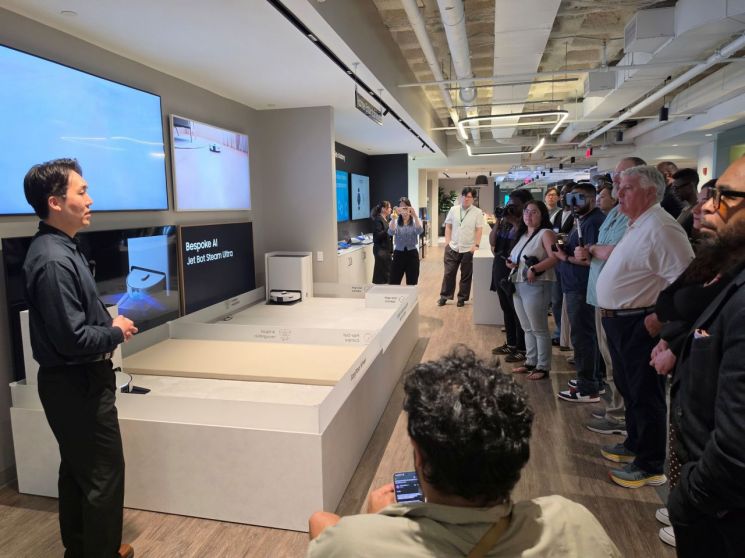 삼성전자가 지난 15~16일(현지시간) 미국에서 가전 기술 세미나 '더 브리프 뉴욕(The Brief New York)'을 열고 AI 기반의 차별화된 홈 라이프스타일을 소개했다. 삼성전자