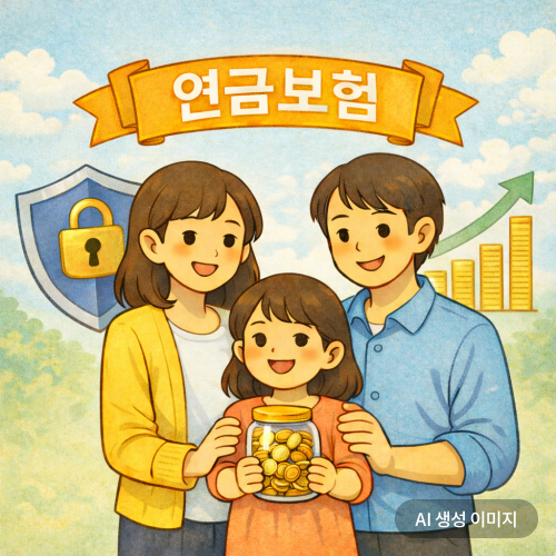 투자 성과와 안정적인 노후 현금흐름을 동시에 확보할 수 있는 연금보험상품의 필요성이 제기되고 있다. 챗GPT 생성 이미지