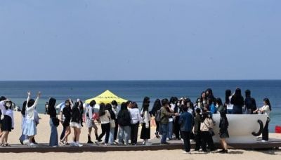 수학여행을 온 학생들. 연합뉴스