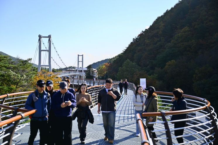 속초 설악향기로 전경. 속초시 제공