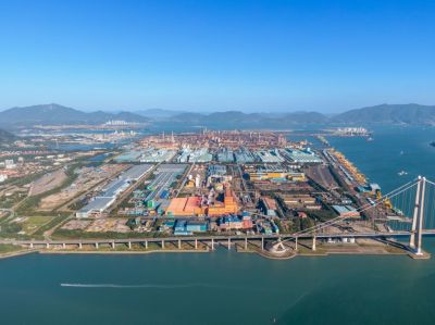 광양제철소 전경.