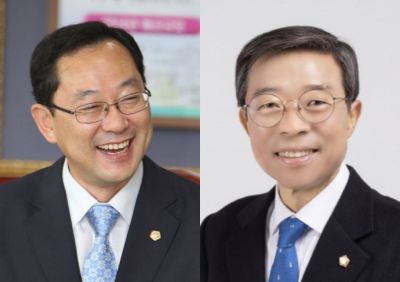 명현관(좌), 서해근(우)