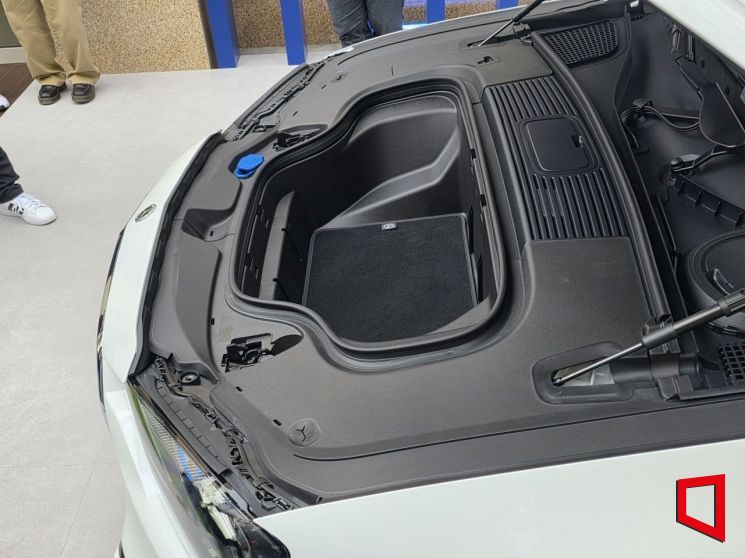 메르세데스-벤츠의 글로벌 베스트셀링 모델 C클래스의 첫 전동화 모델 '디 올 뉴 일렉트릭 C클래스 프렁크. 최영찬 기자