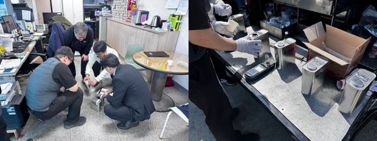 파주시, 에너지 위기 극복을 위한 종합 대책 추진. 주유소 매점매석 합동 점검. 파주시 제공