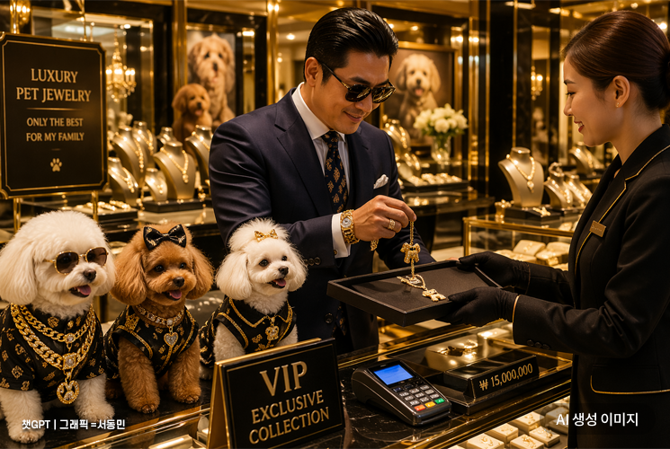 "개팔자 상팔자라더니" 반려견 목걸이가 2억원…아낌없이 지갑여는 美부유층