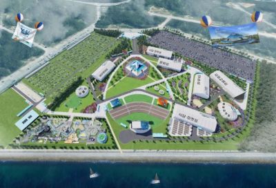 2026 여수세계섬박람회 행사장 조감도. 김영록 전남도지사 페이스북 캡쳐