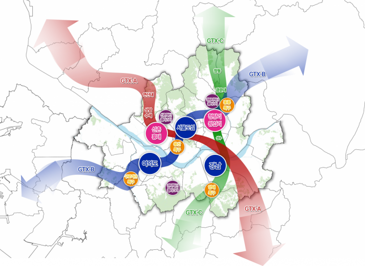 정원오 후보의 'G2서울, 1·2·3·4 전략'. 정원오 후보 캠프