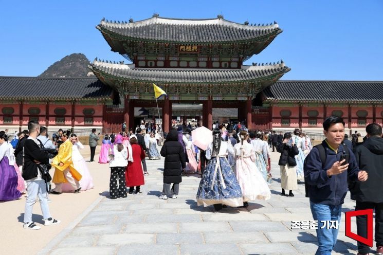 Gyeongbokgung Palace, Jongno-gu, Seoul.