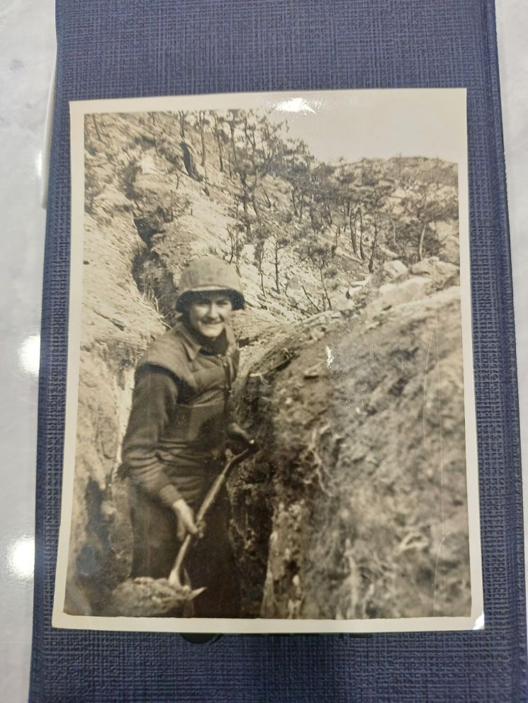 벨기에 참전용사 전쟁 당시 모습. 철원군 제공