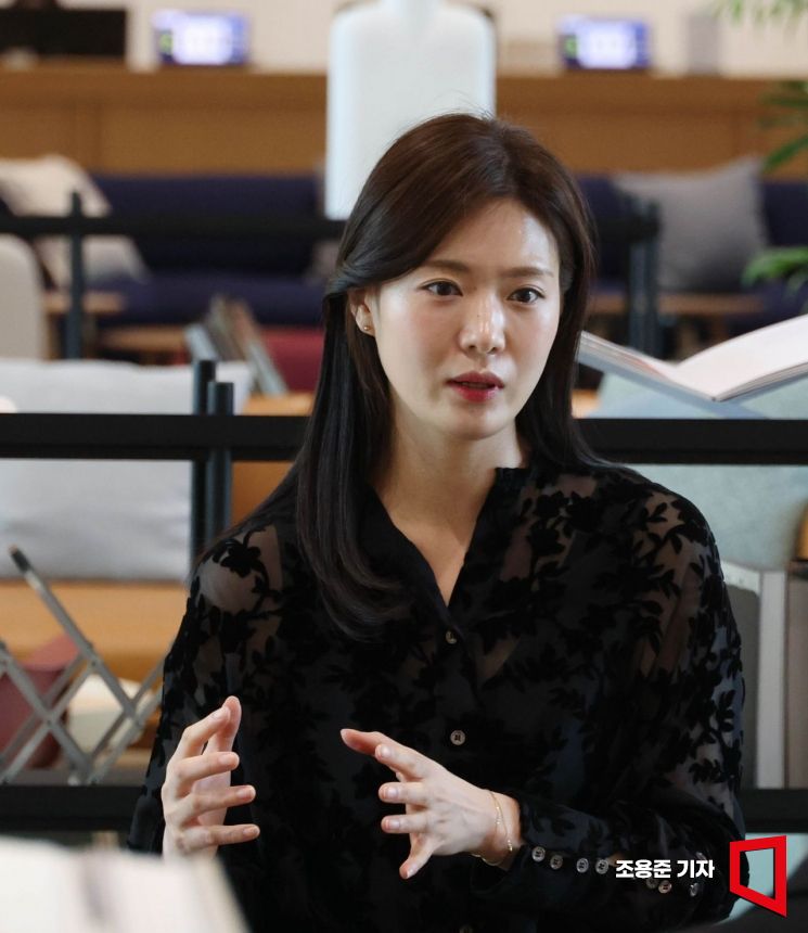 김혜연 안무가(여니스트컴퍼니 대표)가 서울 양재동 현대차 사옥에서 아시아경제와 인터뷰 하고 있다. 조용준 기자