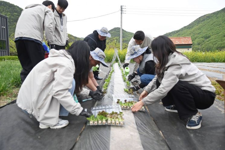 청도군정신건강복지센터이 ‘도팜인(桃FARM人)’을 운영하면서 큰 호응을 얻고 있다. 청도군 제공