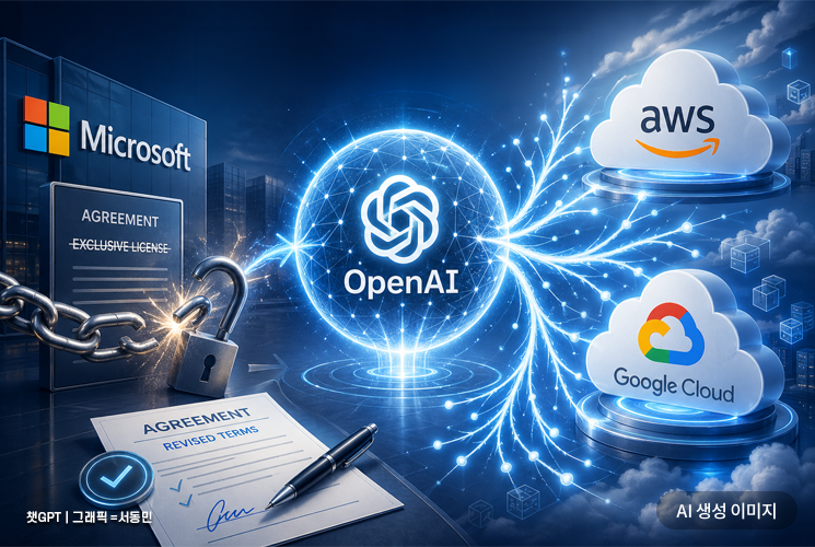 OpenAI-MS Alliance Restructured... Doors Open to AWS and Google