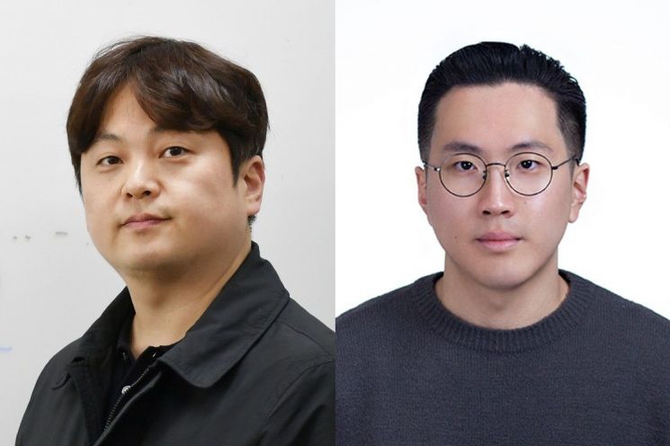 연구진 사진. 정임두 교수(좌측)와 전홍령 연구원. UNIST 제공