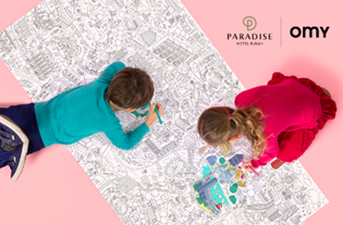 파라다이스 호텔 부산 키즈 파라다이스 with OMY 키비주얼.