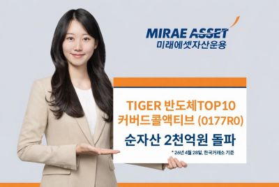 미래에셋운용, TIGER 반도체TOP10커버드콜액티브 ETF 순자산 2천억 돌파