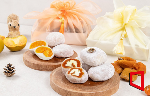 홍시에반하다의 '수제 모찌, 곶감말이 선물세트'. 홍시에반하다