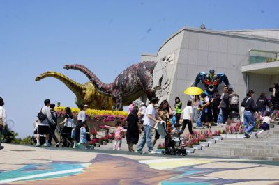 해남군은 '해남공룡대축제'기간과 맞물려 반값여행 이용 관광객이 대거 몰릴 것으로 예상하고 있다. 해남군 제공