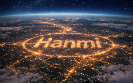 한미그룹 기업 로고 이미지. 한미그룹