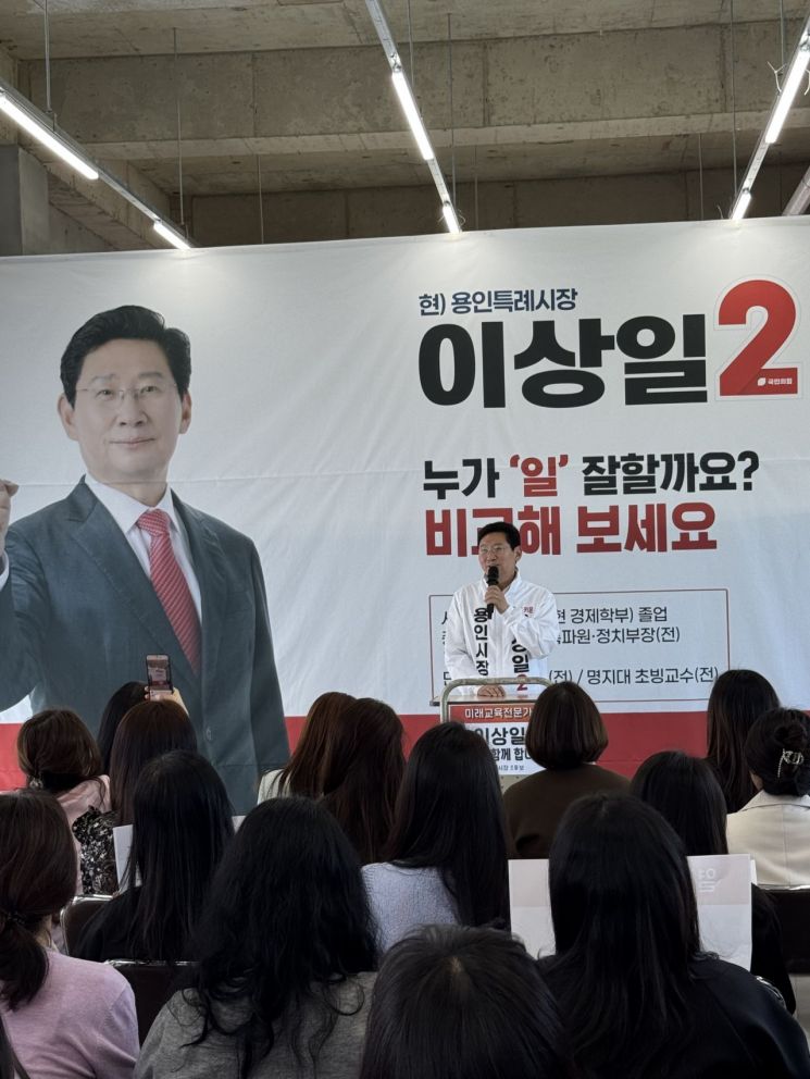 용인특례시 관내 초·중·고교 및 특수학교 학부모 1054명이 6일 국민의힘 이상일 용인시장 후보의 재선을 공식 지지하고 나섰다. 이상일 후보 제공