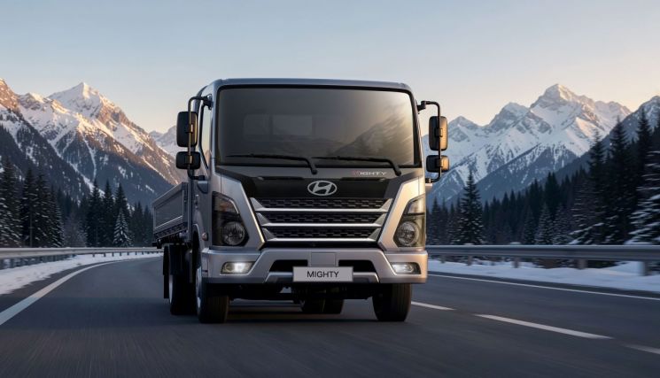 Exterior image of the All-New 2027 Mighty. Hyundai Motor Company