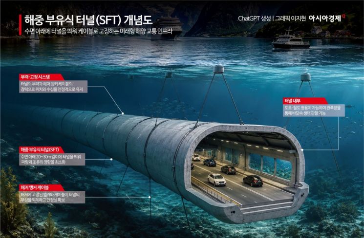 [사이언스 스코프] 바다를 뚫던 인류, 이제 바다 속에 '길'을 띄우다