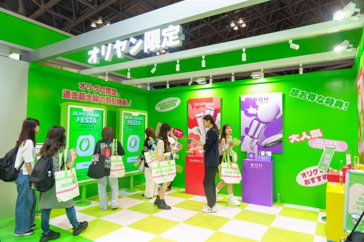 'Olive Young Festa Japan 2026'现场.