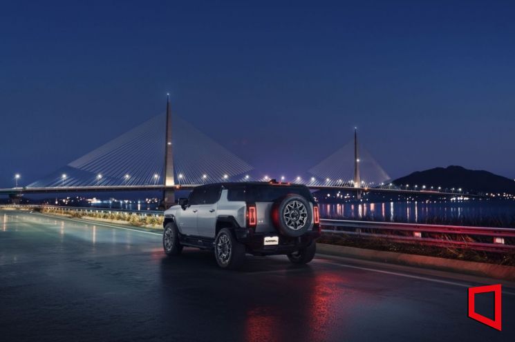 GMC悍马EV SUV。GM韩国事业场供图