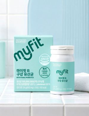 동국제약 마이핏 B 구강 유산균 제품. 동국제약