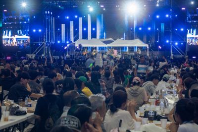 지난해 열린 군산 수제맥주&블루스 페스티벌. 사진 제공=군산시