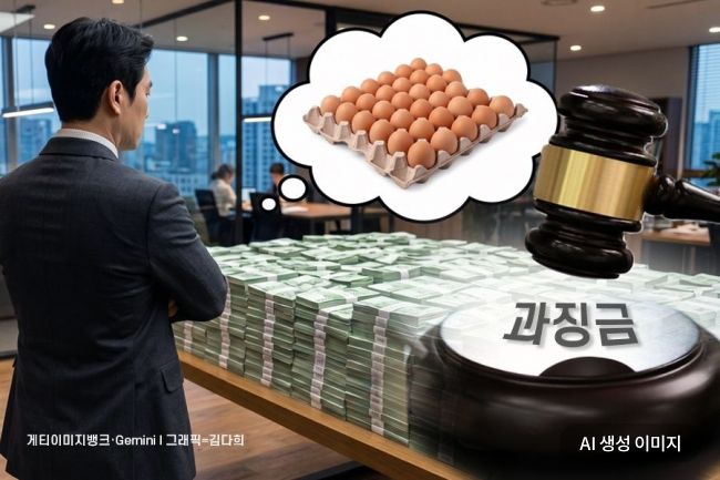"달걀 값 이상해" 맞았다…근거도 없이 마진 46% 올린 '짬짜미' 결국 5.9억 과징금