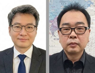 (왼쪽)세계문화예술인연합회 왕지민 총회장, ㈜비티메디 주형진 대표