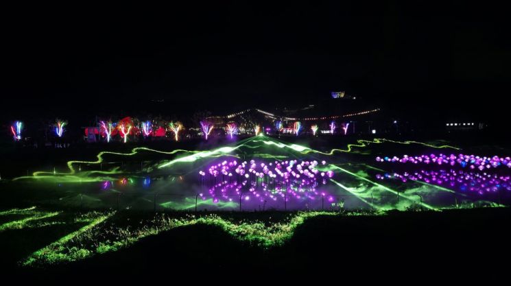 포천시는 '2026 한탄강 봄 가든페스타' 야간 개장 운영일과 시간을 오는 18일부터 일부 조정한다. 포천시 제공