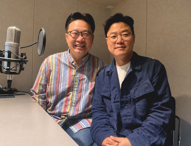 영상을 기획한 서경덕 교수(왼쪽)와 내레이션을 맡은 나영석 PD. 서경덕 SNS