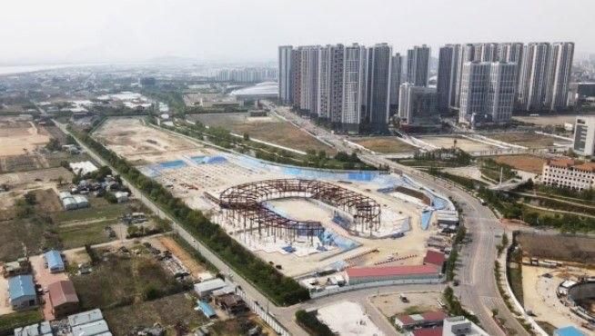경제자유구역 전경. 이동환 후보 제공