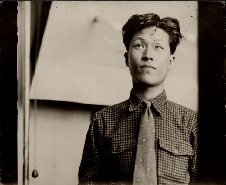 During his study abroad period in Japan, Yoo Youngkuk, late 1930s to early 1940s, Yoo Youngkuk Art and Culture Foundation.