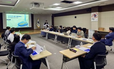 새만금개발청은 20일 새만금청에서 현대자동차그룹과 관계 기관이 참석한 가운데 ‘새만금 첨단 교통서비스 도입·운영 방안 검토 연구용역’ 착수보고회를 개최했다. 사진 제공=새만금개발청