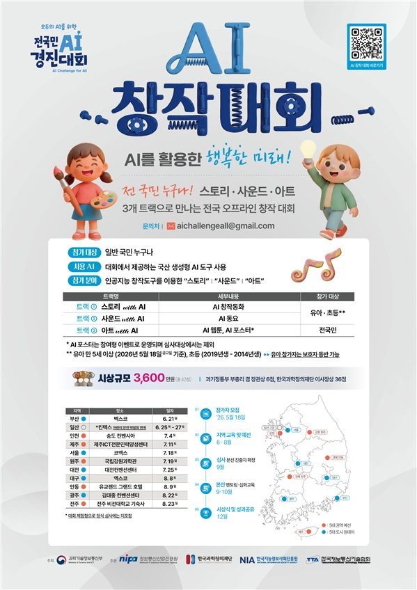 생성형AI로 동화·웹툰 만든다…'전국민 AI 창작대회' 열린다