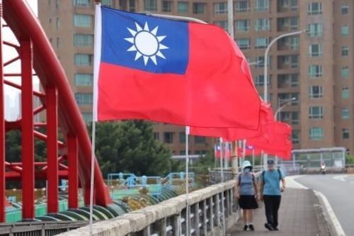 대만 청천백일기. 연합뉴스