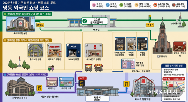 "올영 먼저 찍고 약국 돌며 쓸어담는다" 글로벌 쇼룸 '명동의 부활'[K-관광로드]①